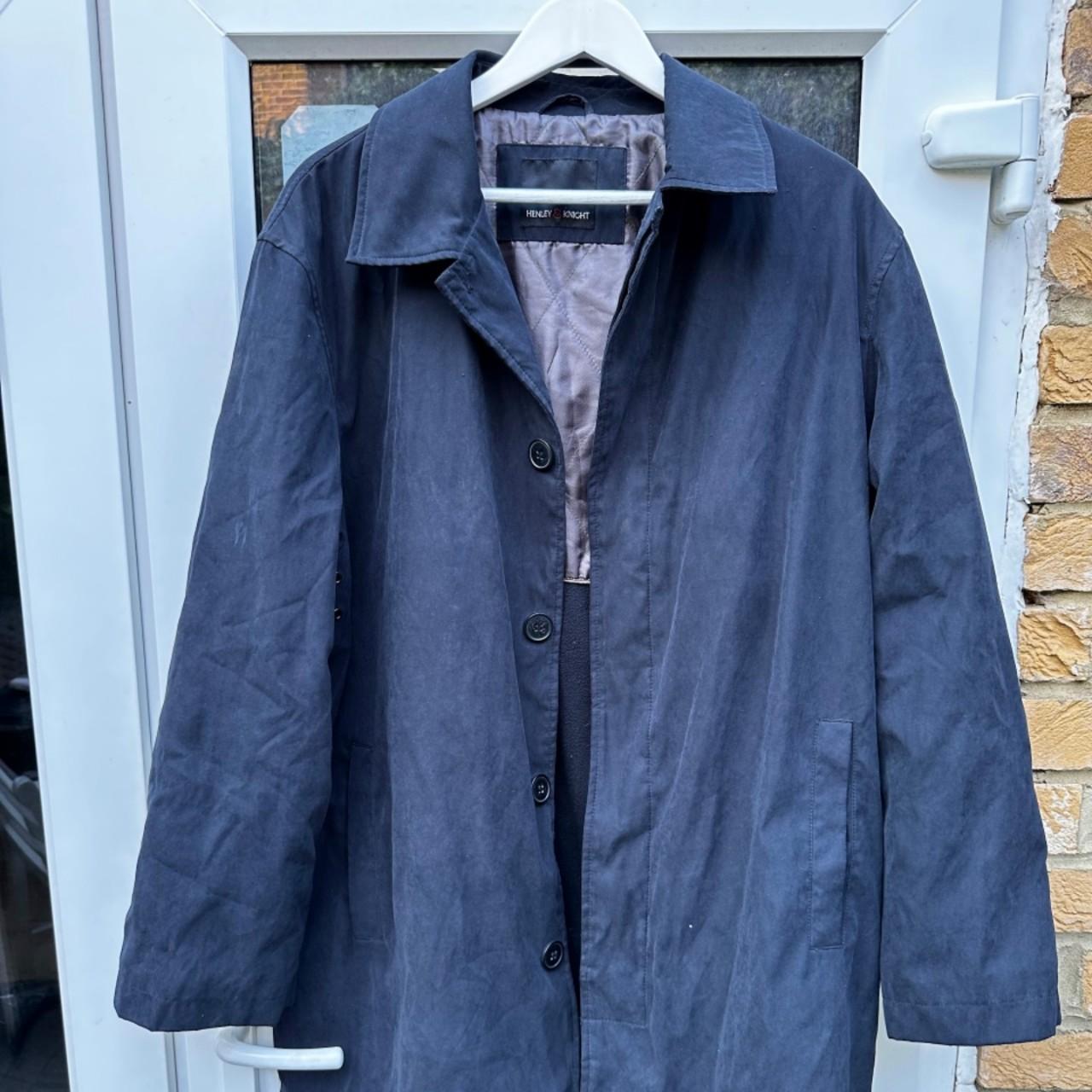 HENLEY KNIGHT padded trench coat. Surprisingly. Depop