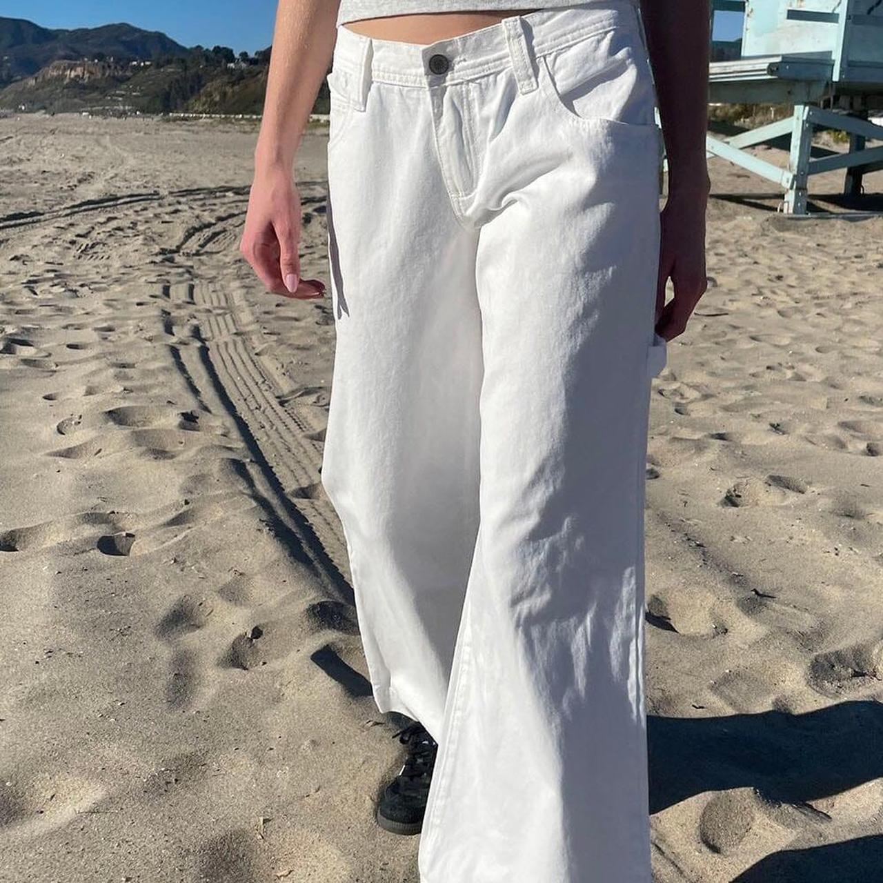 Brandy white hot sale pants