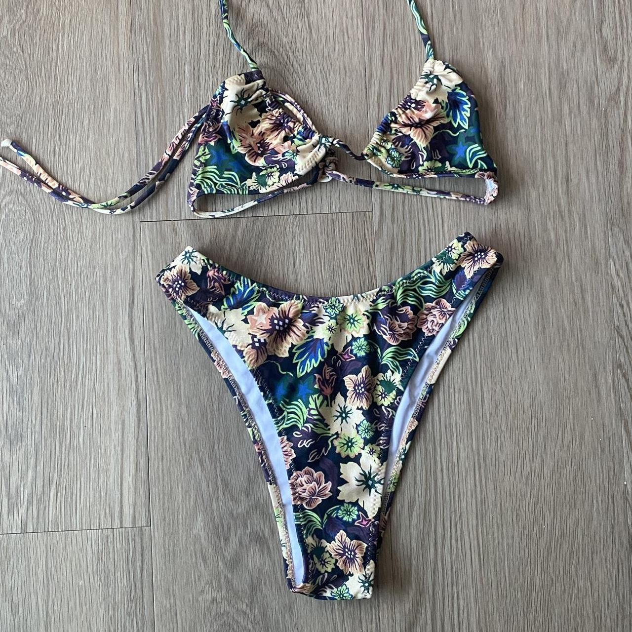 Loleia swim Martha brae retro bottoms and top bikini... - Depop