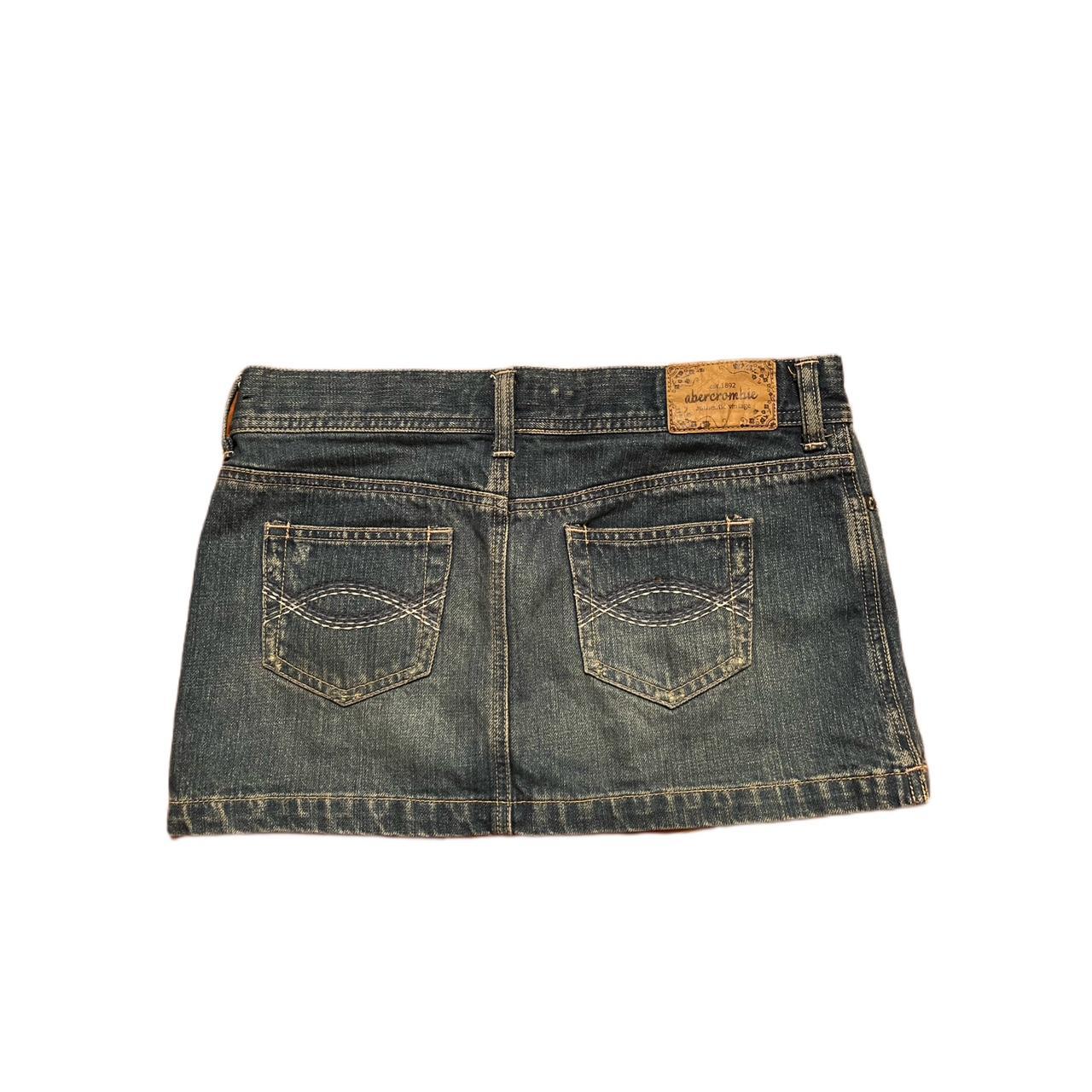 Super cute plain jean mini skirt Size 16 IN KIDS... - Depop