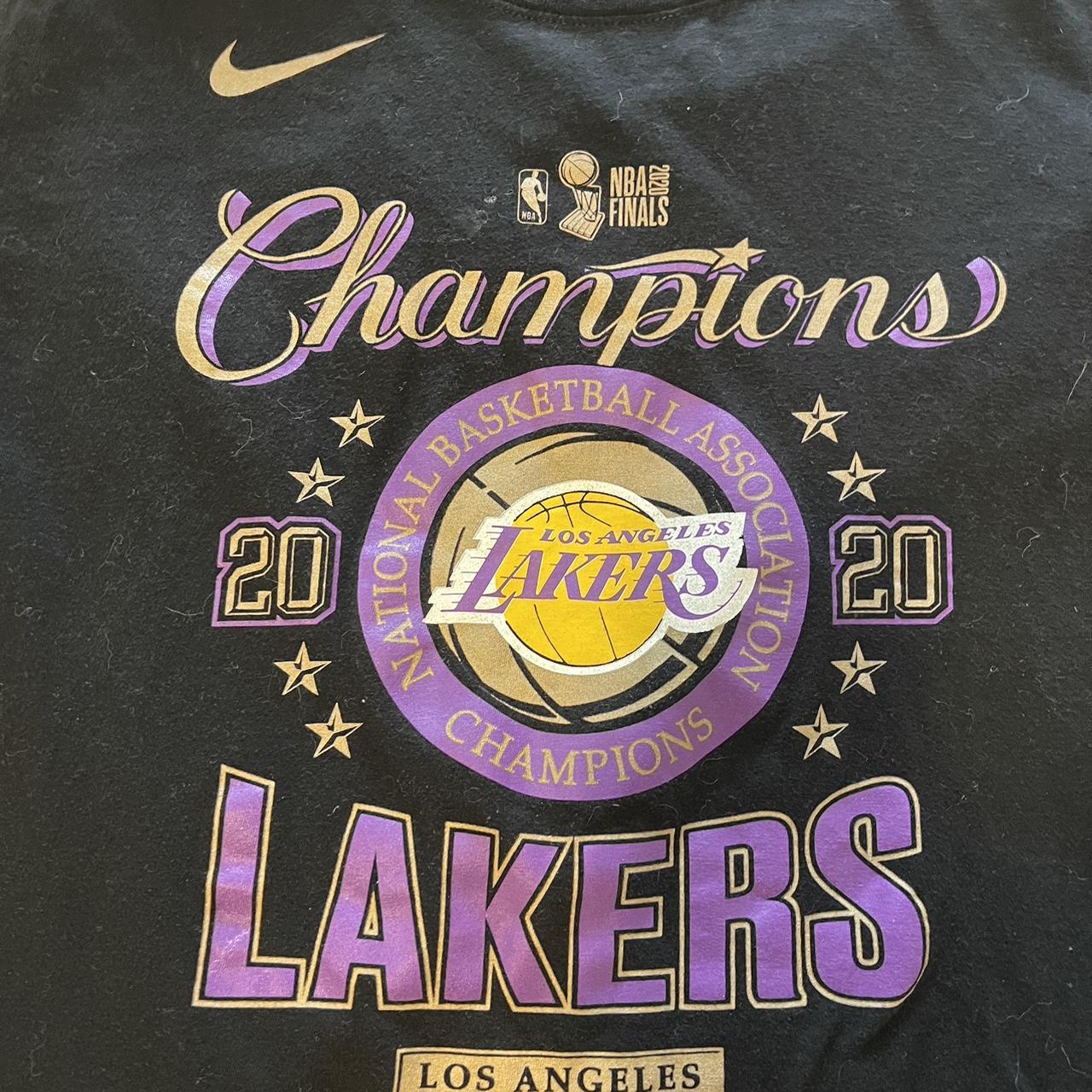 2020 Nike Los Angeles Lakers championship long - Depop