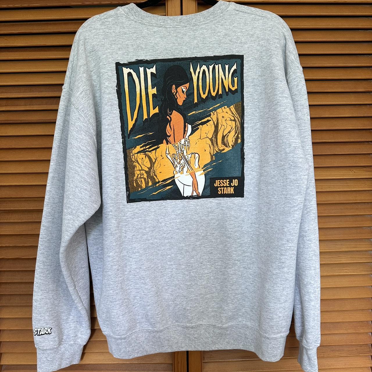 関税込 CHROME HEARTS DEADLY DOLL JESSE JO STARKS CREWNECK Deadly Doll JESSE JO STARK Spiderweb 