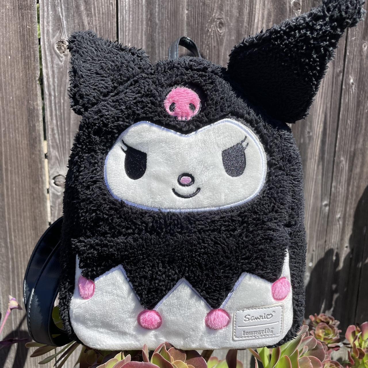 Kuromi Loungefly Mini Backpack super cute Sanrio x... Depop