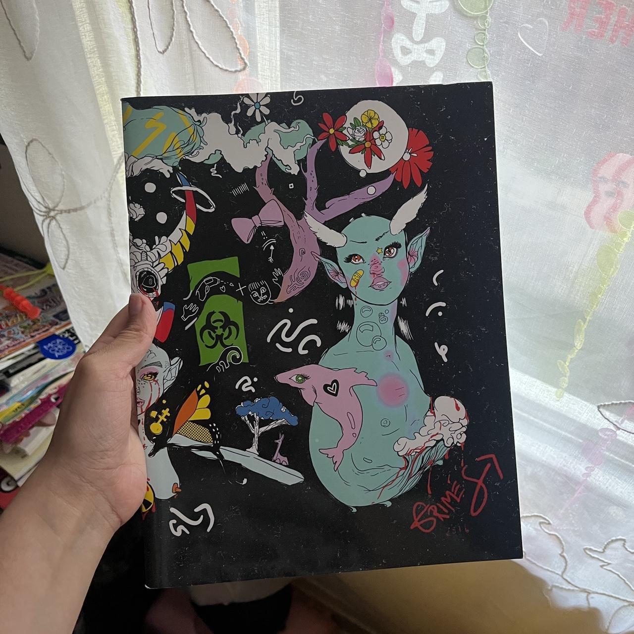 GRIMES COLORING BOOK had it forever, started to... Depop