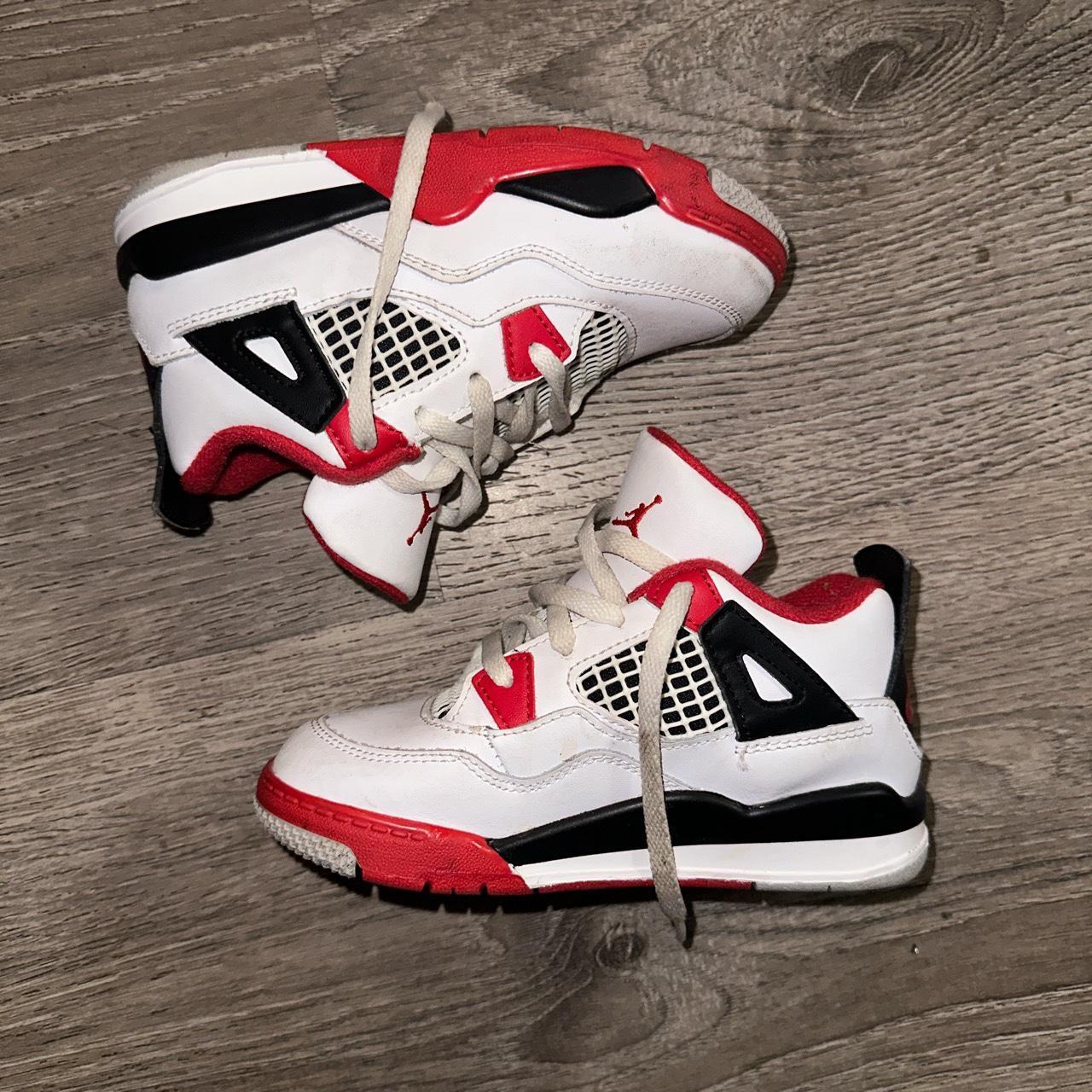 Kids' Toddler Air Jordan Retro 4 Basketball Shoes