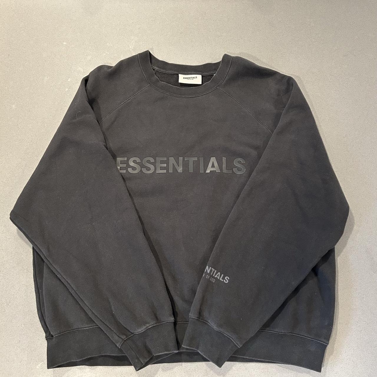 Fear of God Essentials black crewneck size L, in...