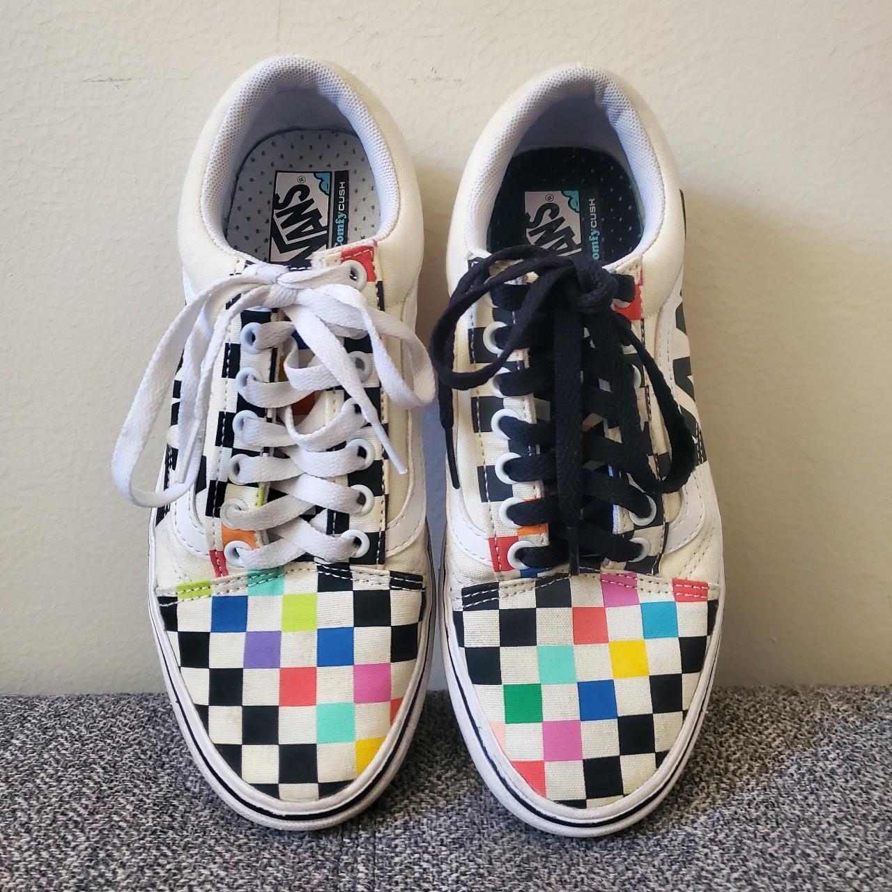 Checker comfycush old skool shoes hotsell