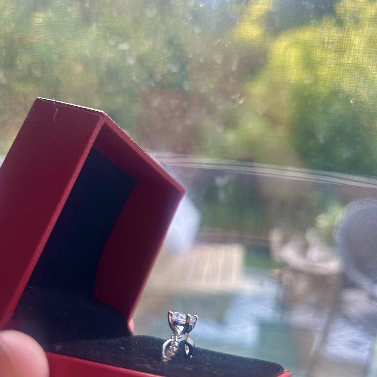 Women's Ring - Silver – This adjustable engagemen… - image 2