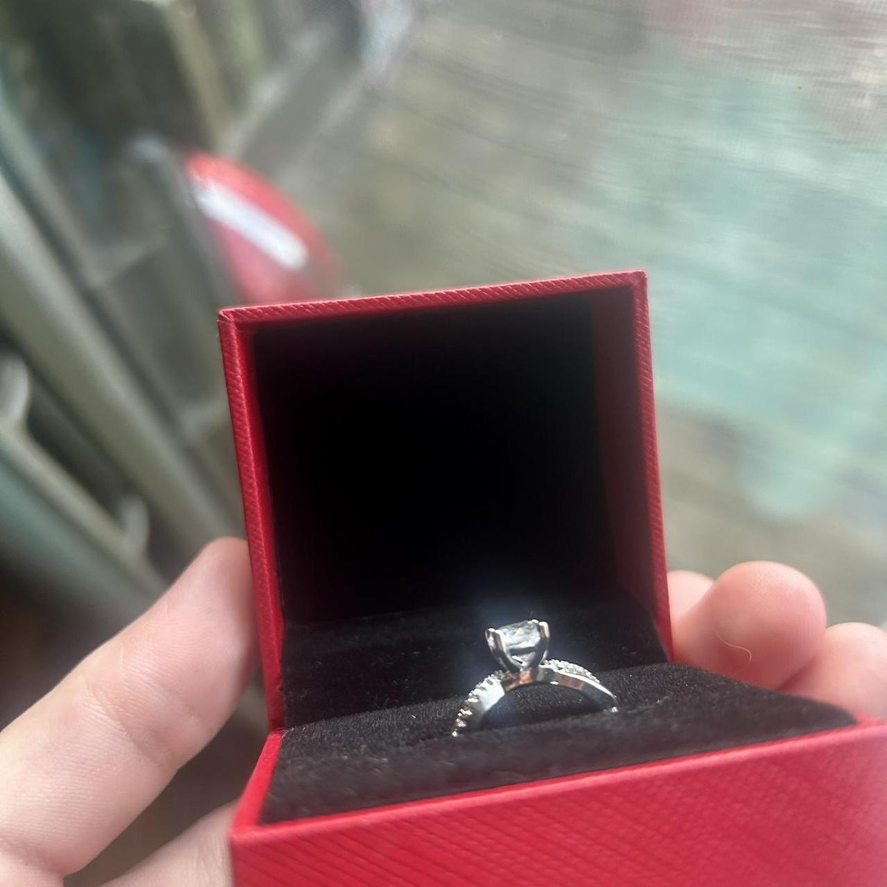 Women's Ring - Silver – This adjustable engagemen… - image 3