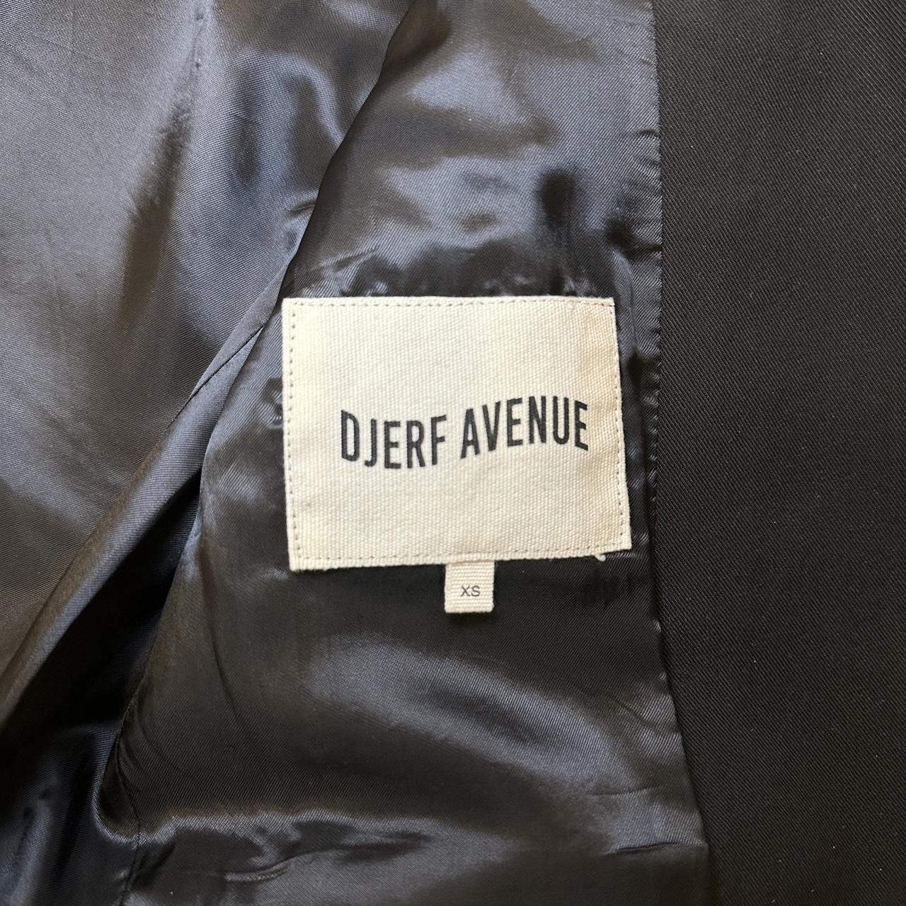 Djerf Avenue Women's Black Jacket | Depop