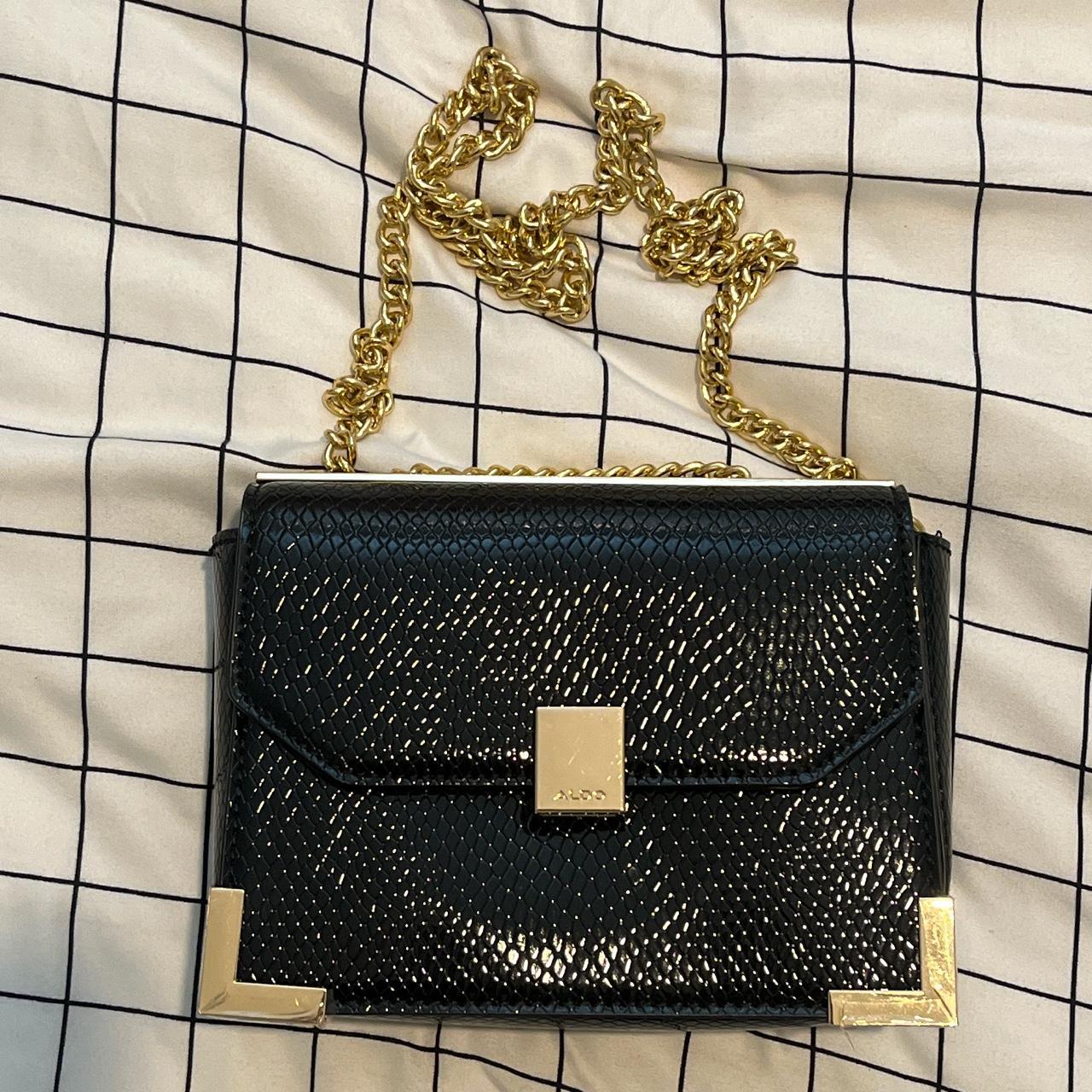 Aldo discount gold clutch