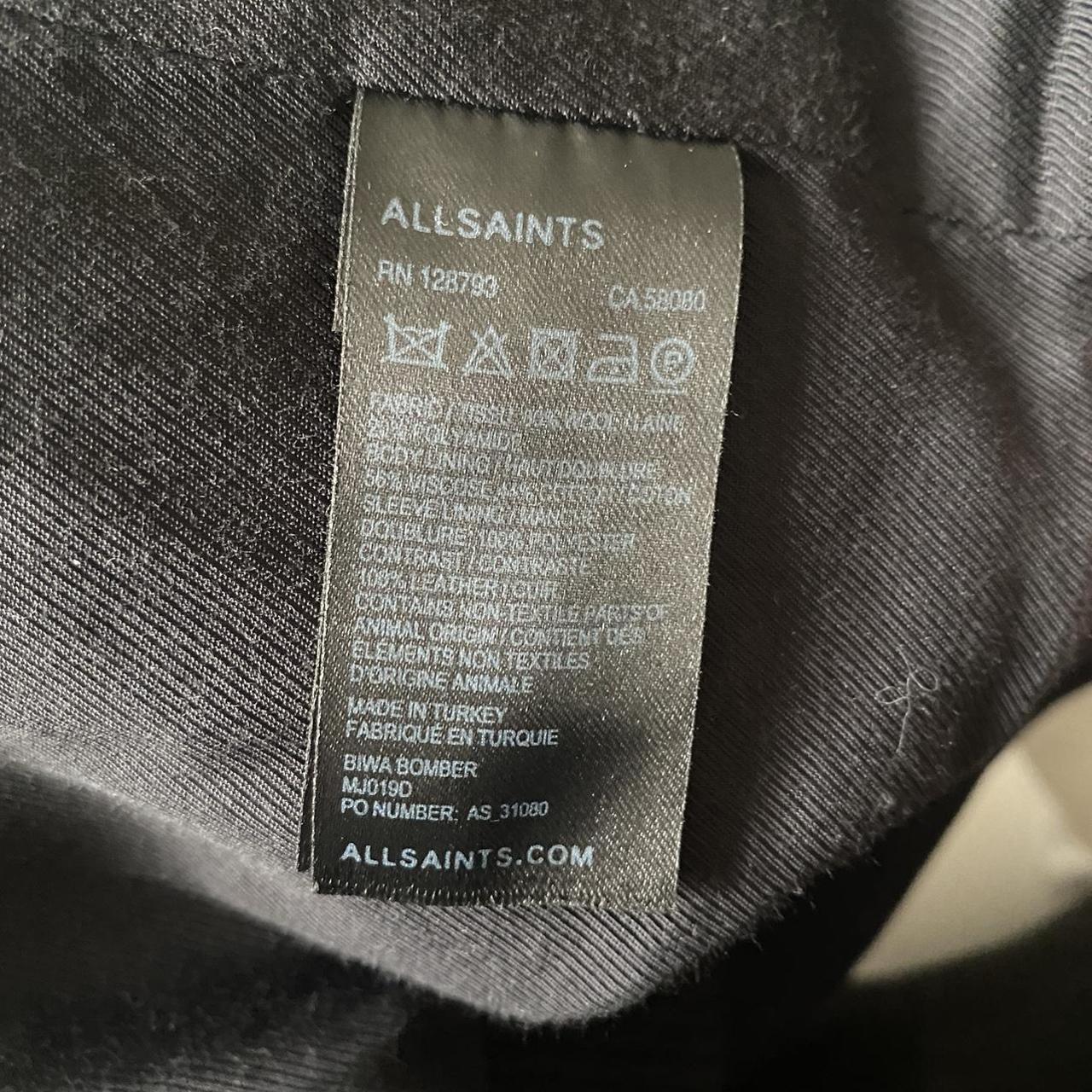 AllSaints Biwa Bomber - AllSaints Wool and... - Depop