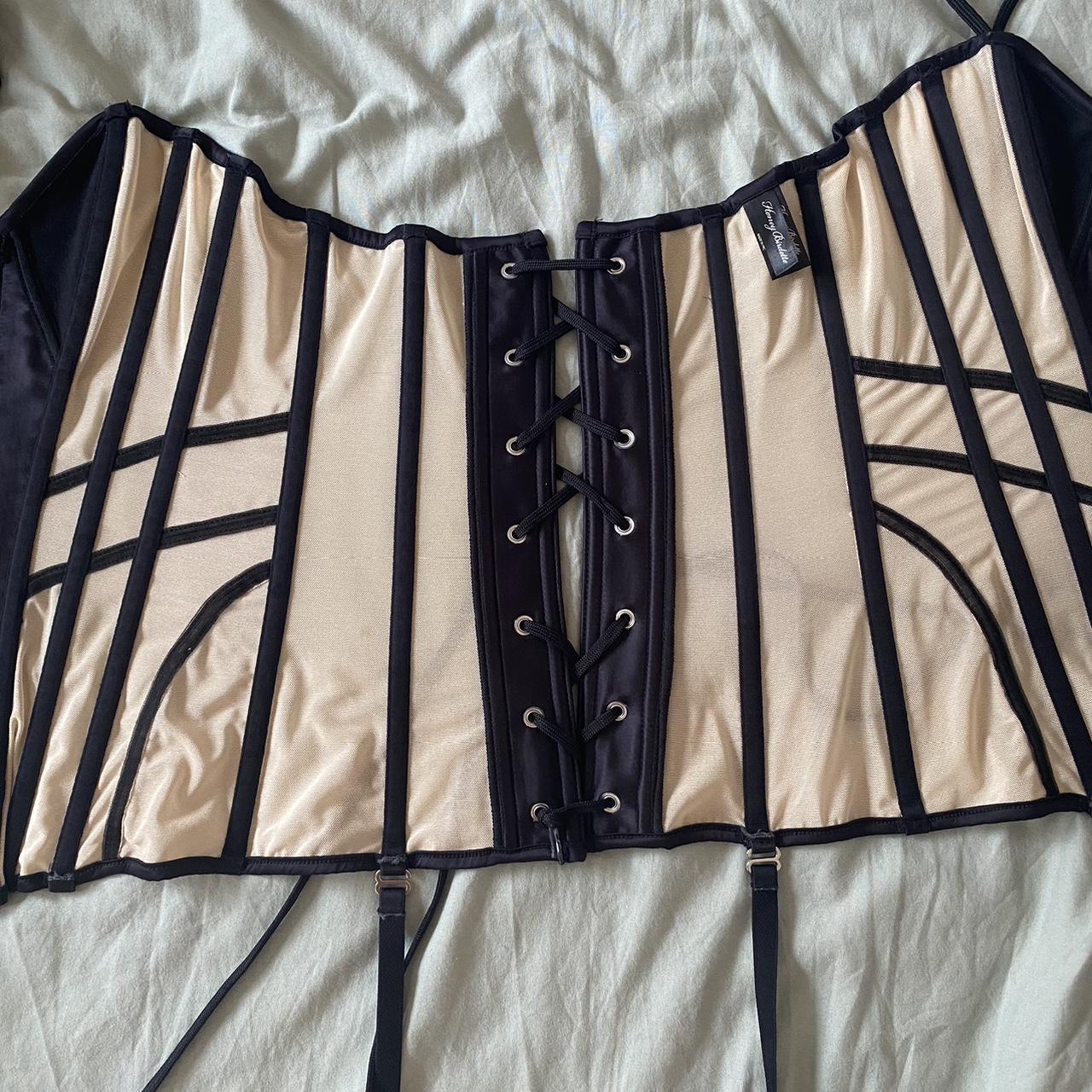 Repop Honey Birdette Bound Corset Size Small In Depop