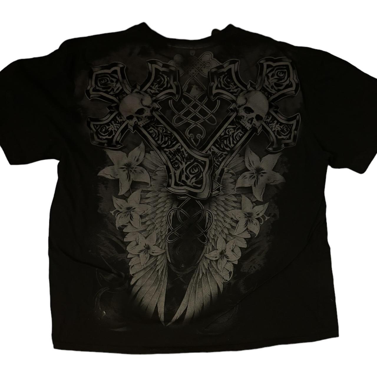 Grunge style tshirt Size XXL - Depop