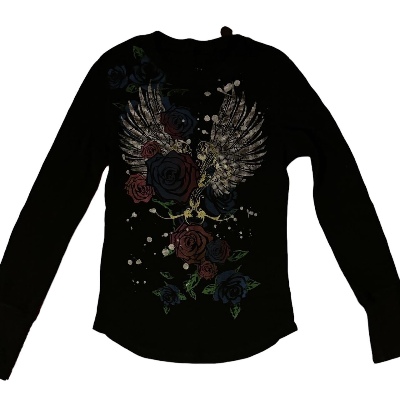 Grunge style shirt Size small - Depop