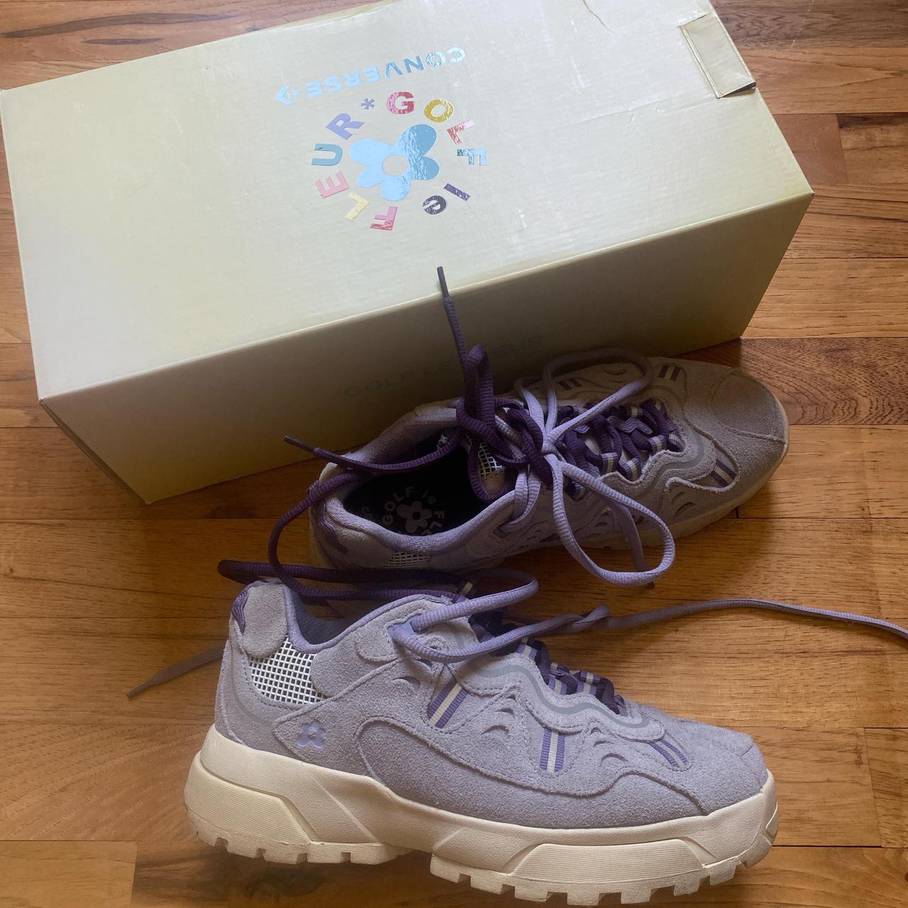 Golf Le fleur Gianno converse in purple Depop