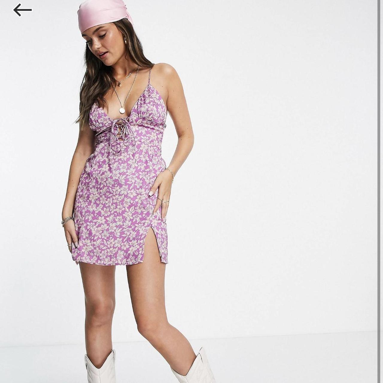 Pull and bear floral hot sale dress