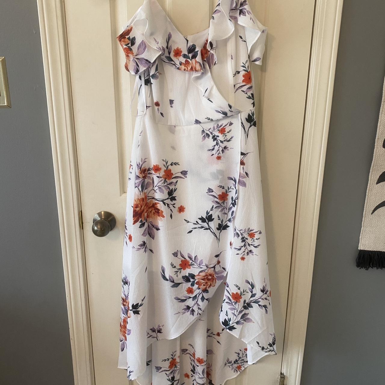 Jcpenney white floral dress best sale