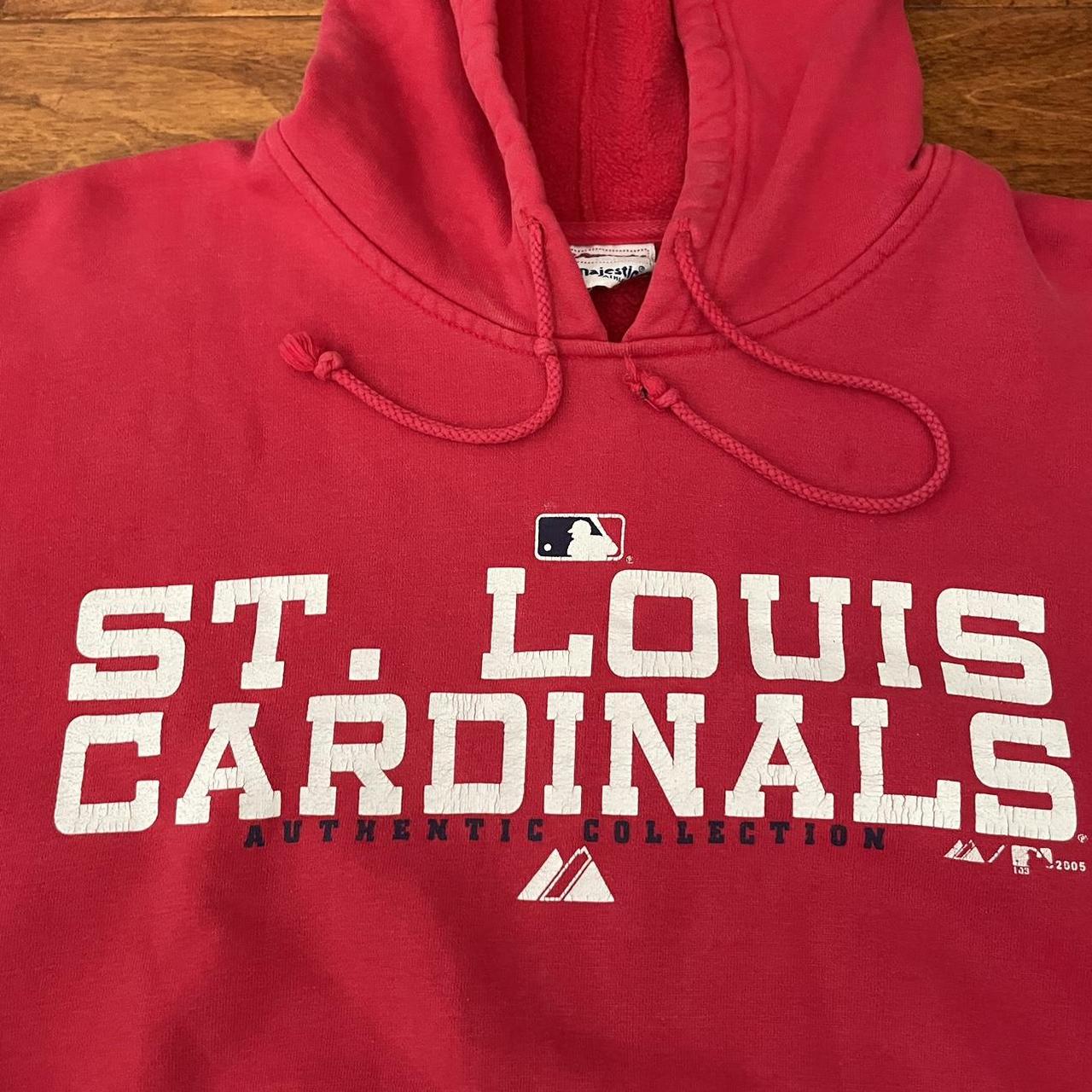 Vintage St. Louis Cardinals Hoodie The hoodie is in - Depop