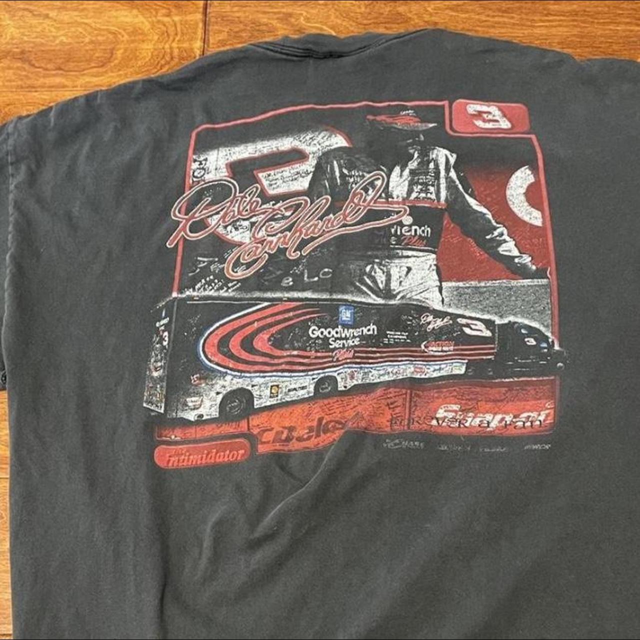 Vintage 2000s Nascar Racing Car Front Back Graphic - Depop