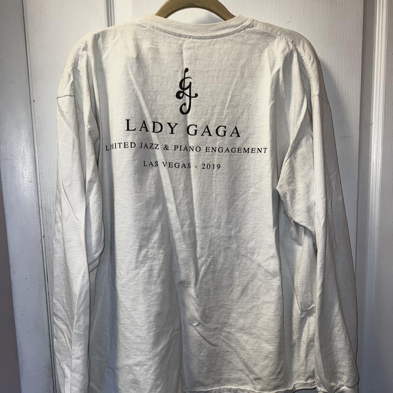 Lady Gaga Jazz and Piano Las Vegas Residency Shirt - Depop