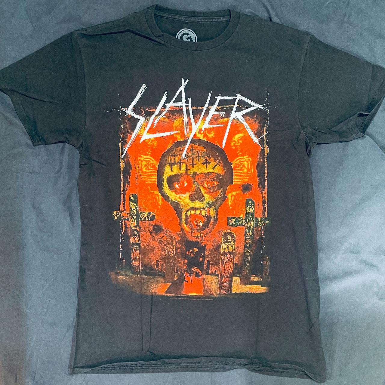 Slayer T-shirt. Gently used, great condition. Size... - Depop