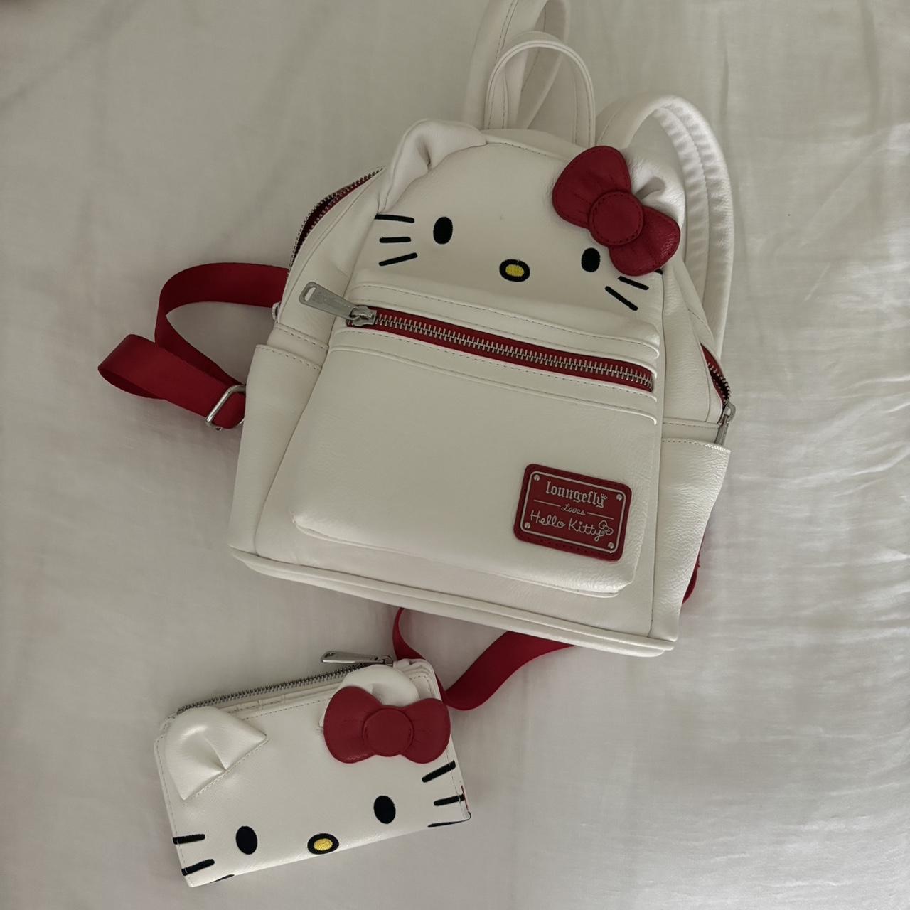 Loungefly Hello Kitty factory backpack/wallet set