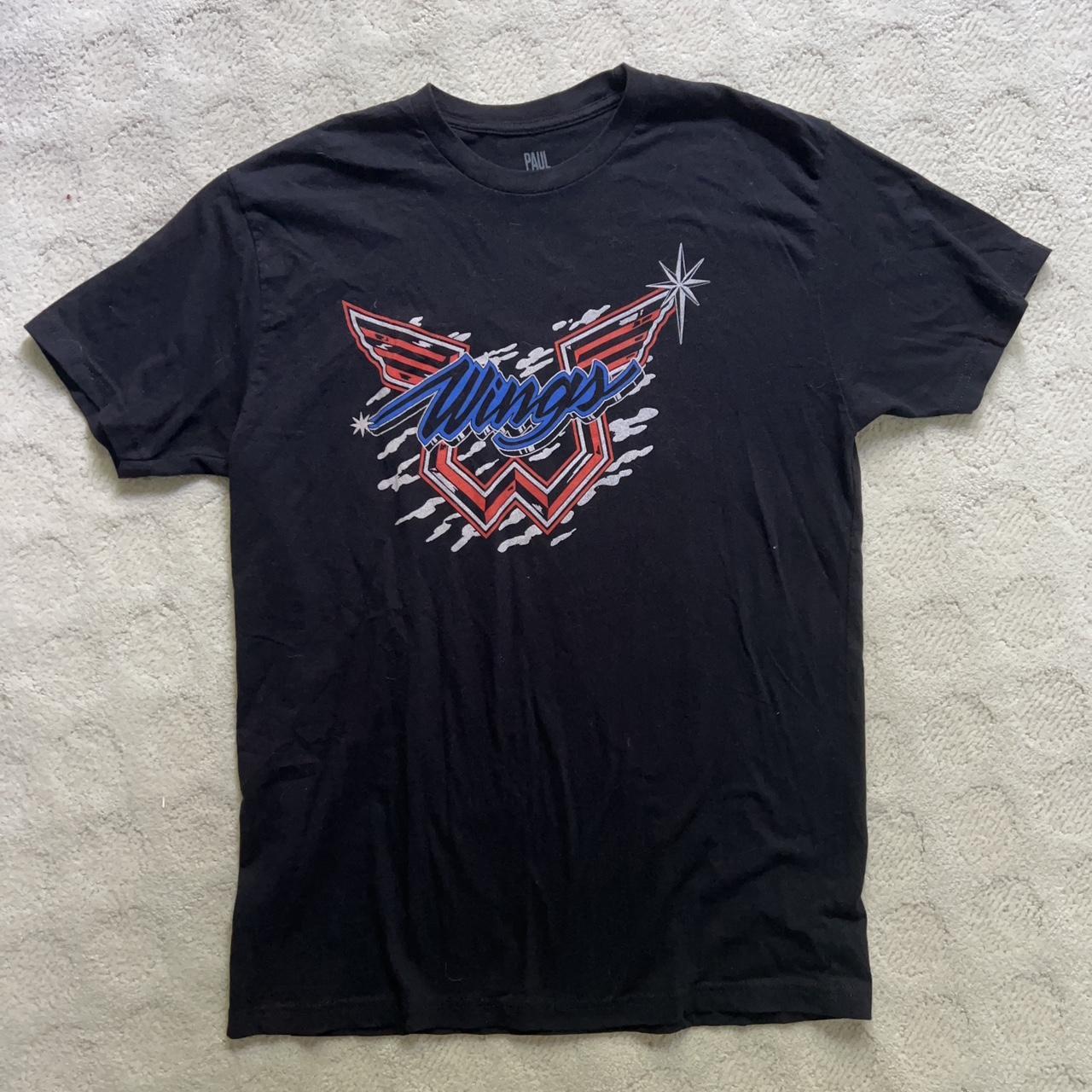 Paul McCartney WINGS Tシャツ Mサイズ Amazon.com: Paul McCartney Unisex Tee: Wings Logo - XX-Large