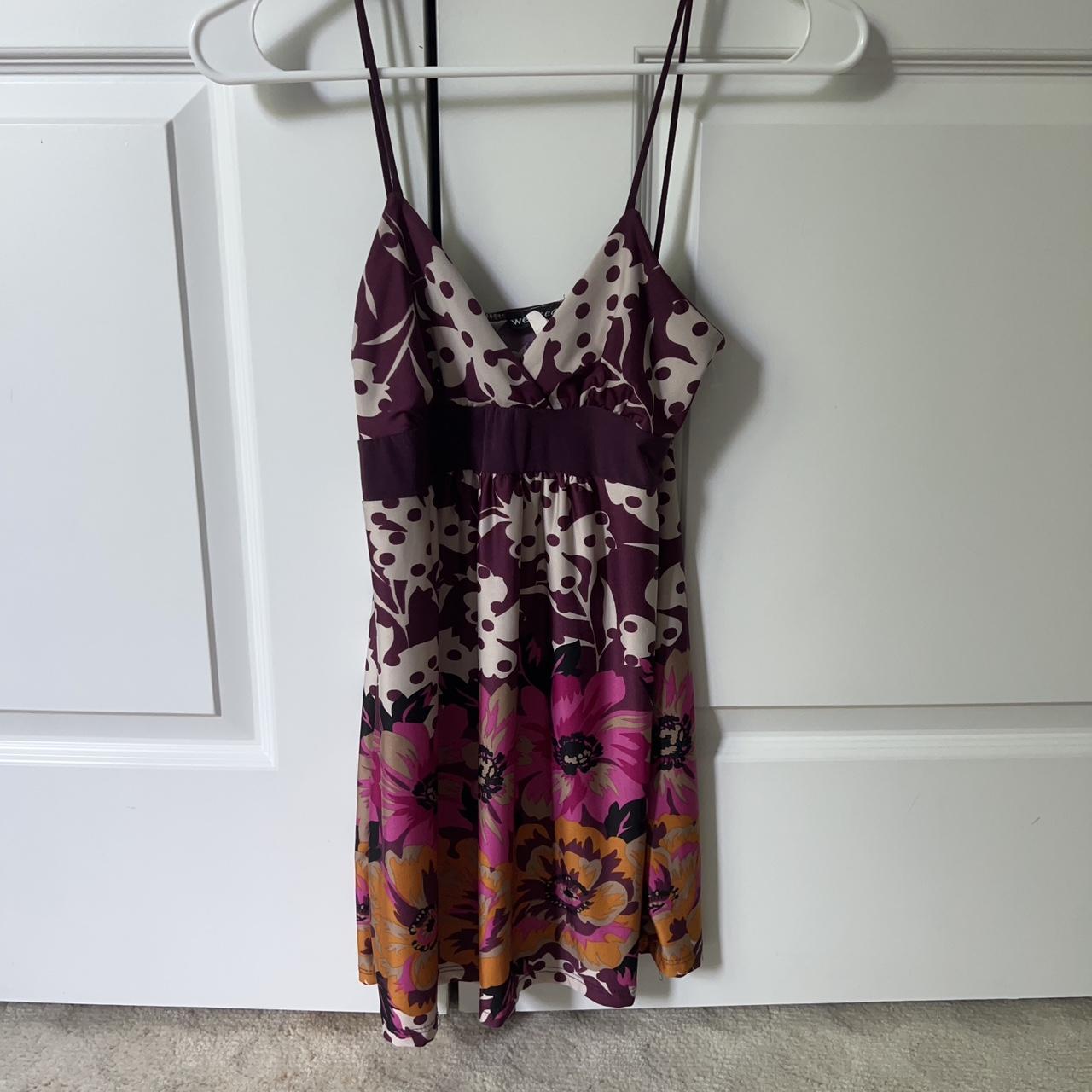 Adorable Floral Wet Seal Cami! -Love the colors and... - Depop