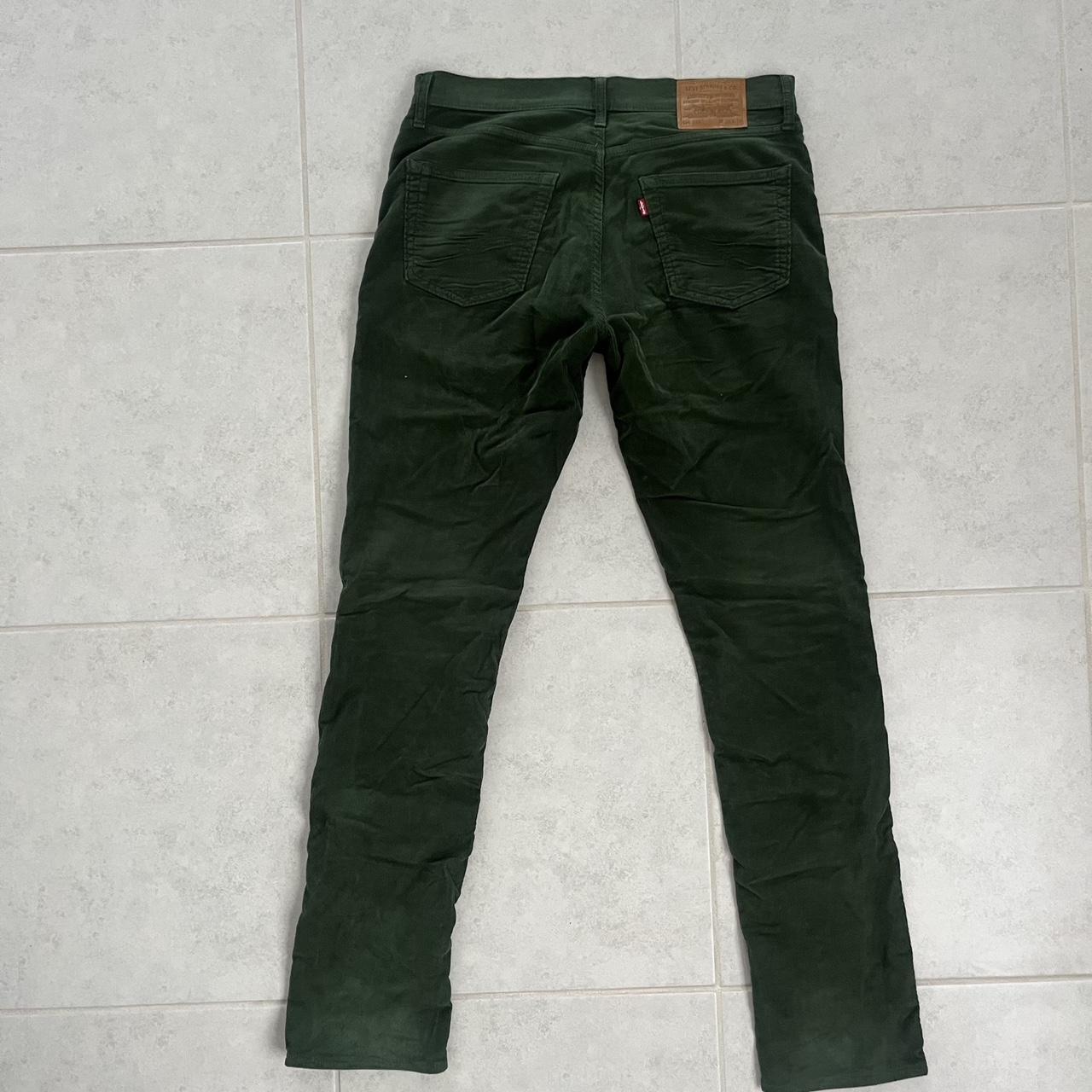 Levi's 511 hotsell corduroy green