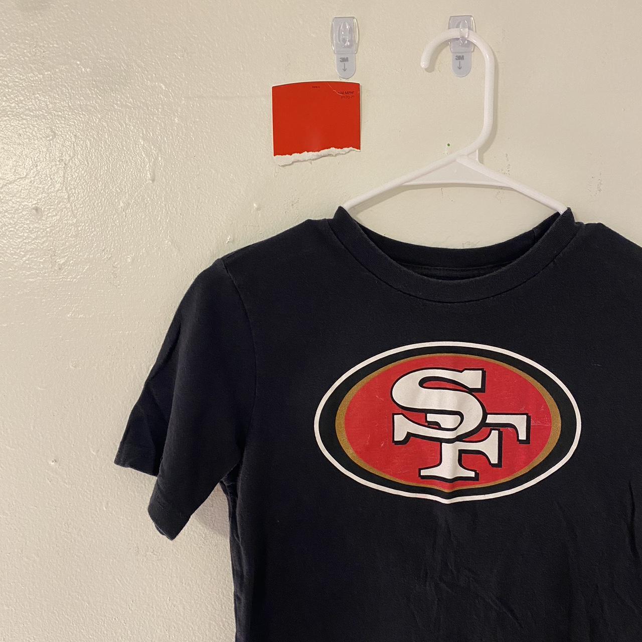 San Francisco 49ers Black Shirt Vintage looking - Depop