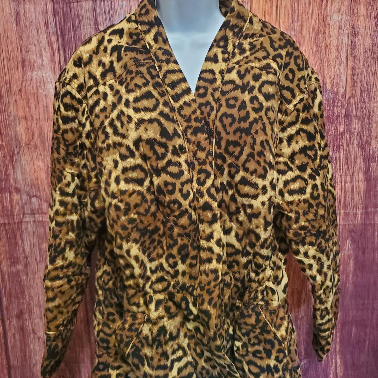 Leopard print hotsell jacket h&m