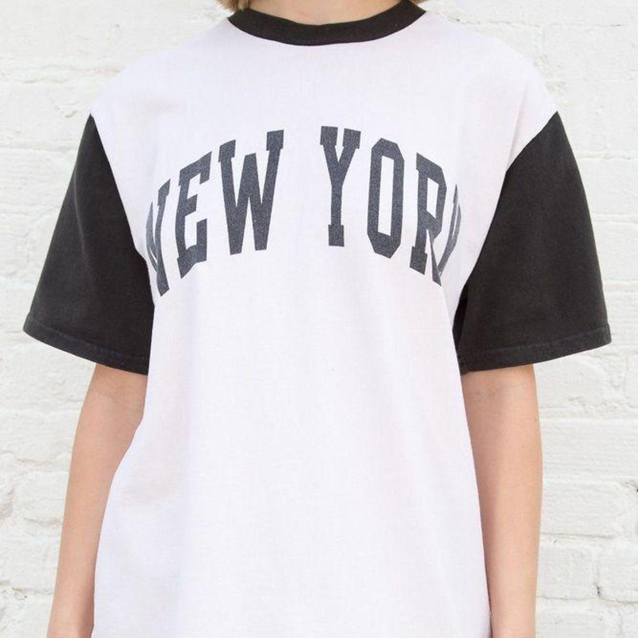 brandy melville new york t shirt oversized... Depop