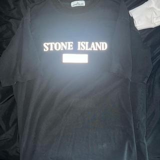 Stone island cheap reflective tee