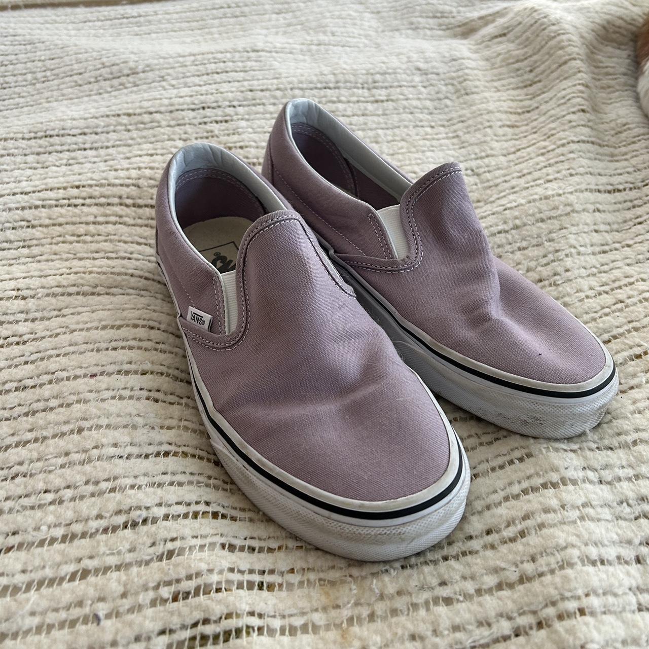 Vans slip hot sale on lavender