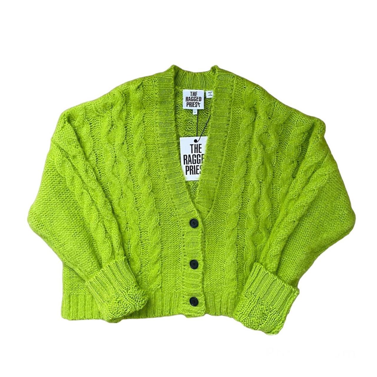 The Ragged Priest Women's Green Cardigan