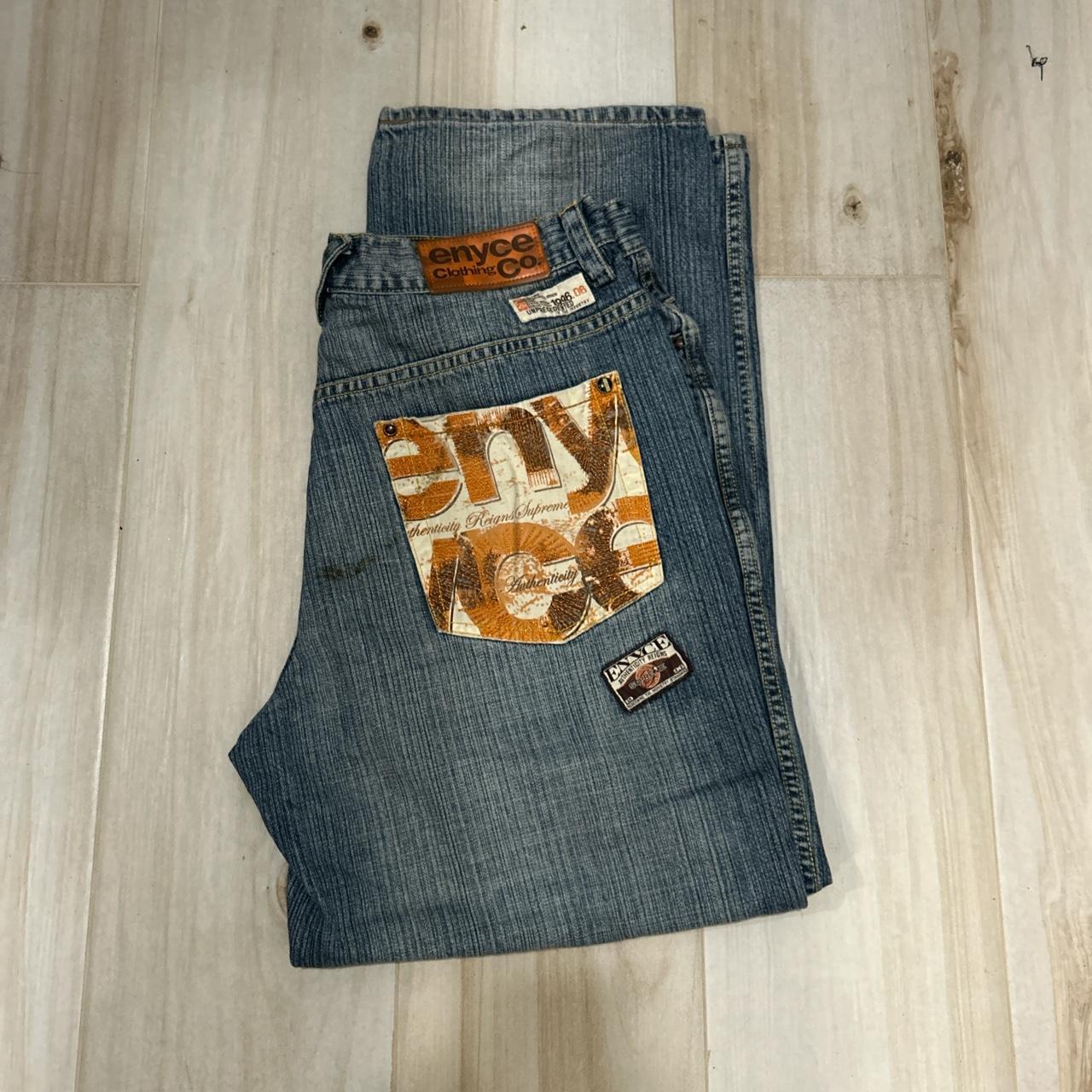 early 2000s Enyce faded wash denim baggy jeans small | Depop early 2000s Enyce faded wash denim baggy jeans small | Depop