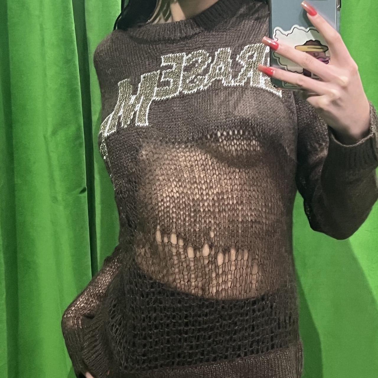 Brown “Erase me” sweater by Marc Jacobs (heavn), Only...