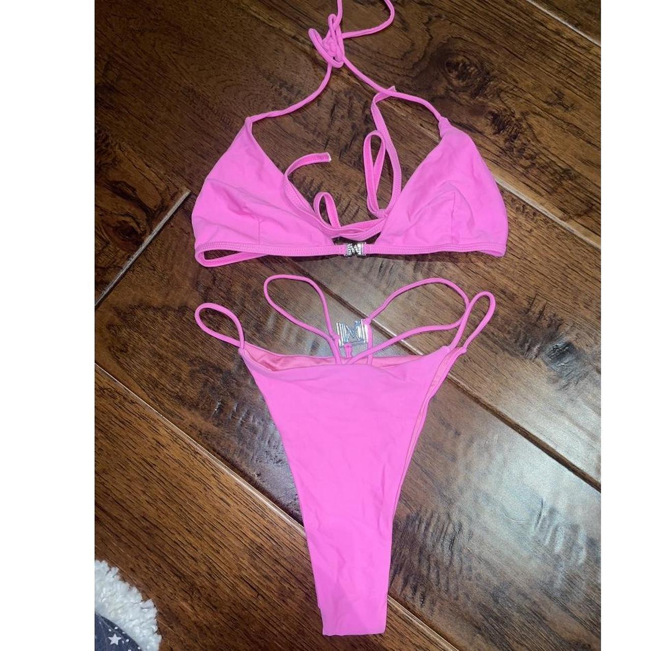 meshki bikini two piece set. size small💗 super cute... Depop