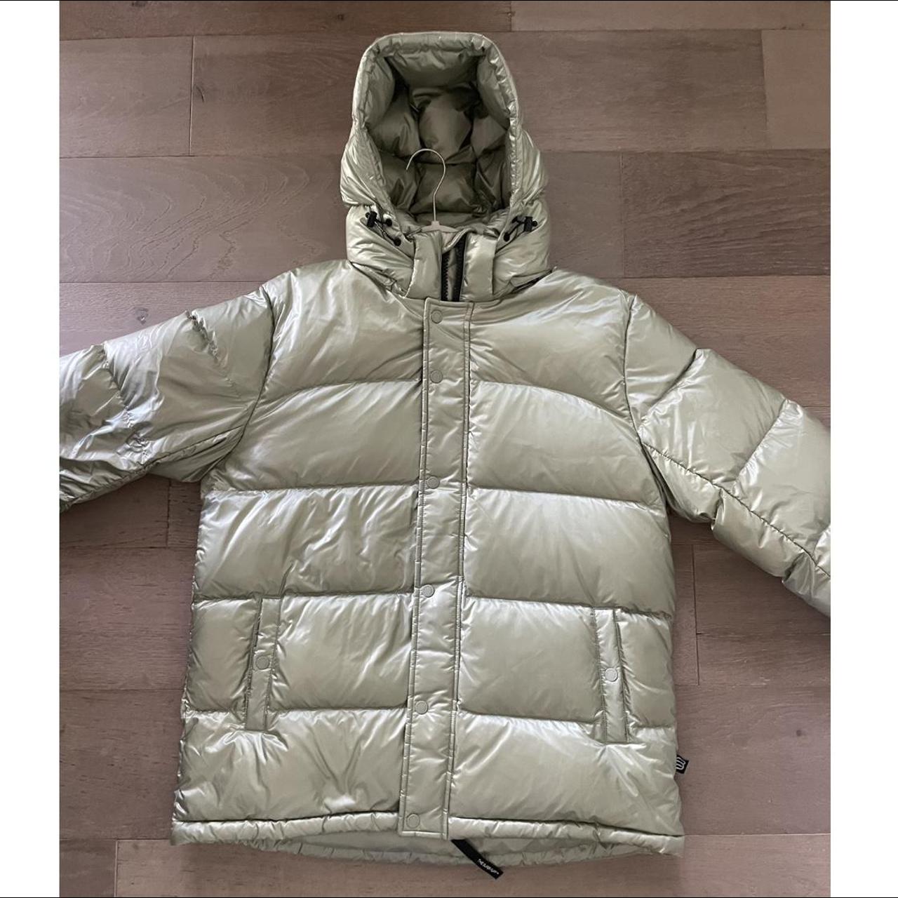 Aritzia cheap silver puffer