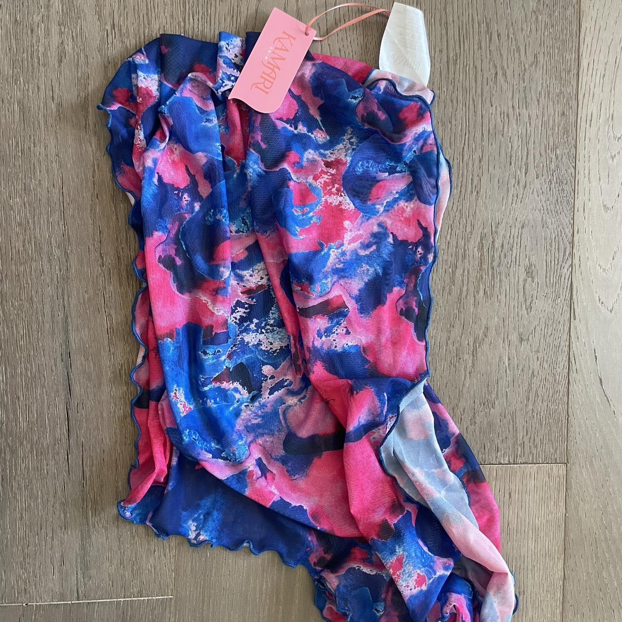 Hot pink swim cover up on sale