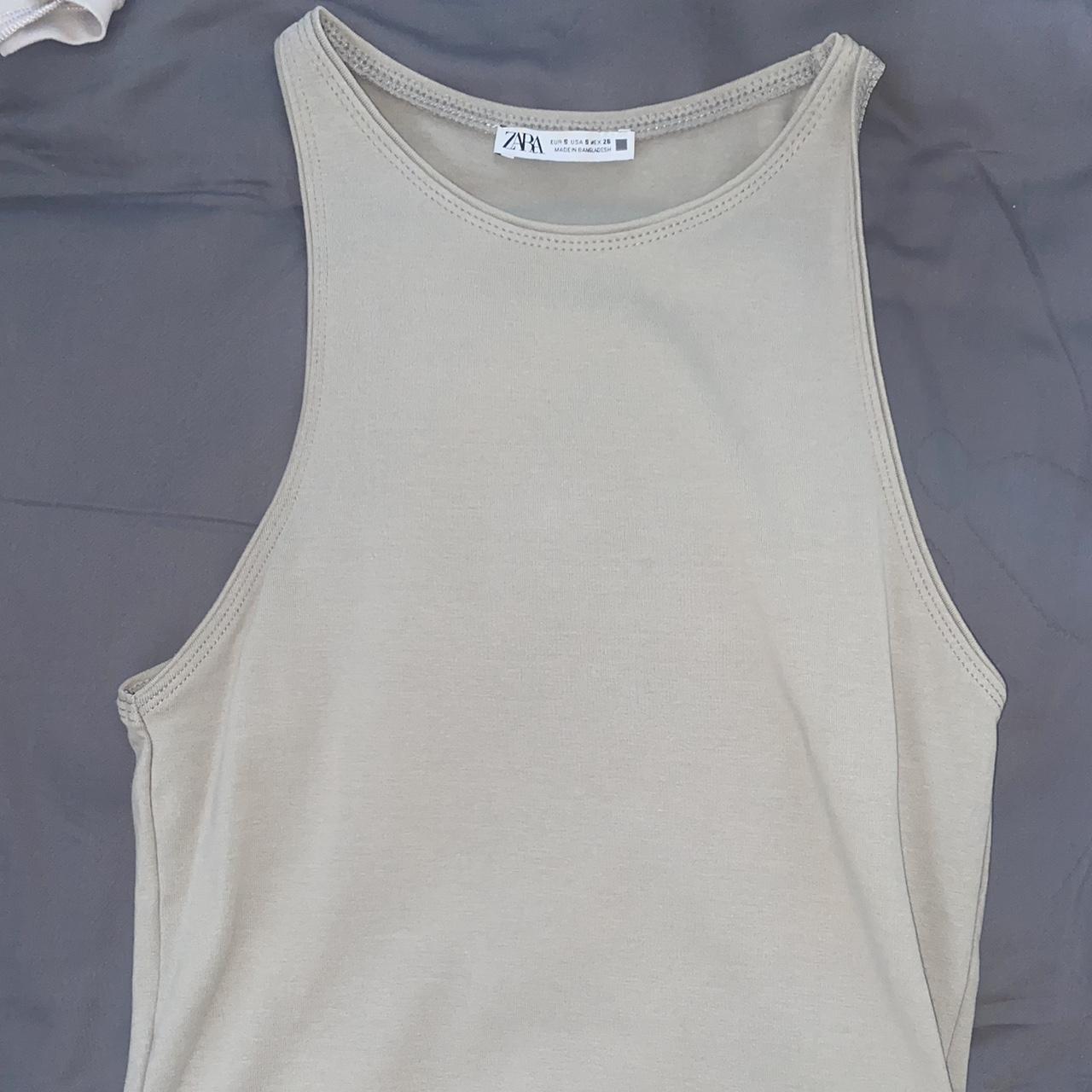 Selling Zara tank/vest/singlet in size S (will fit... - Depop