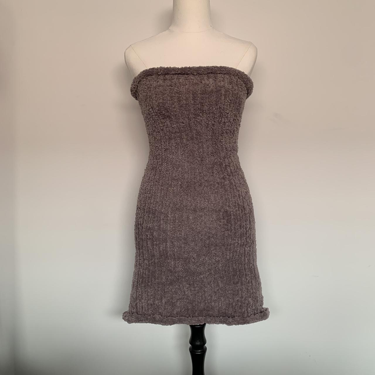 ‘MAUDE’ knit mini dress • super soft loungewear mini... - Depop