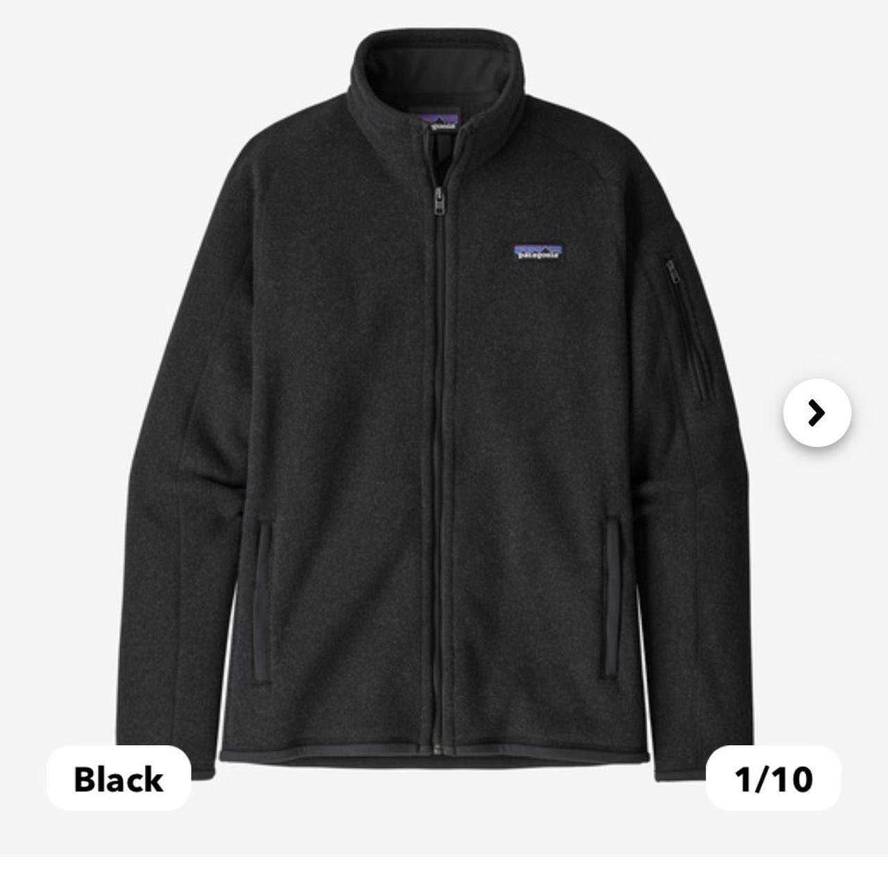 Patagonia Women's Black Jacket Depop