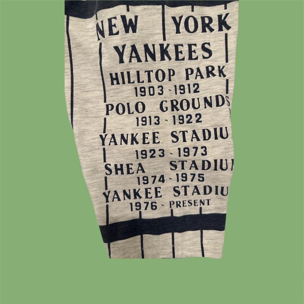 Vintage Long Gone New York Yankees 3/4 Sleeve Made - Depop