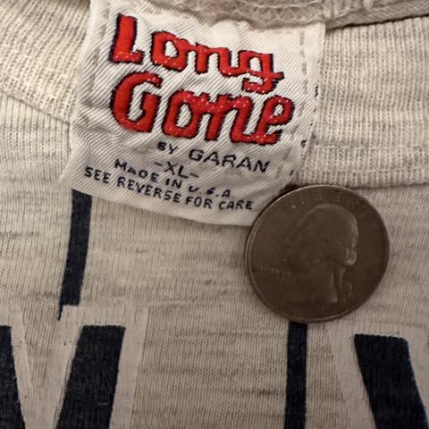 Vintage Long Gone New York Yankees 3/4 Sleeve Made - Depop