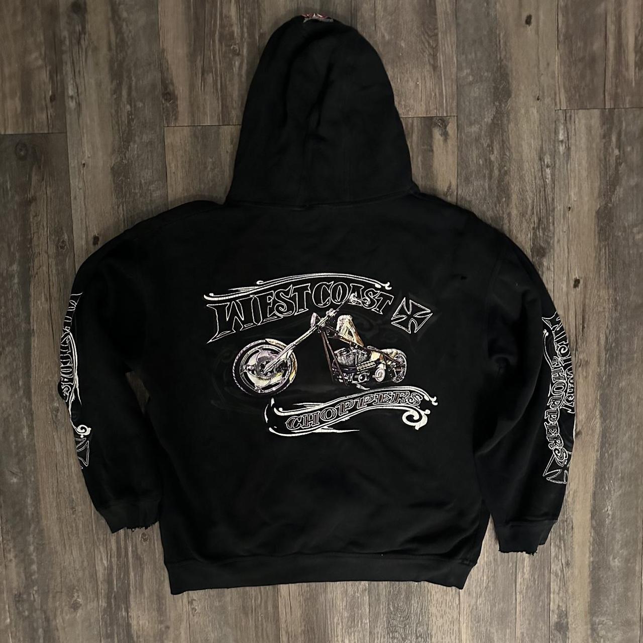 🔆West Coast Choppers Hoodie🔆 ️Size: CUT TAG (W-23... - Depop