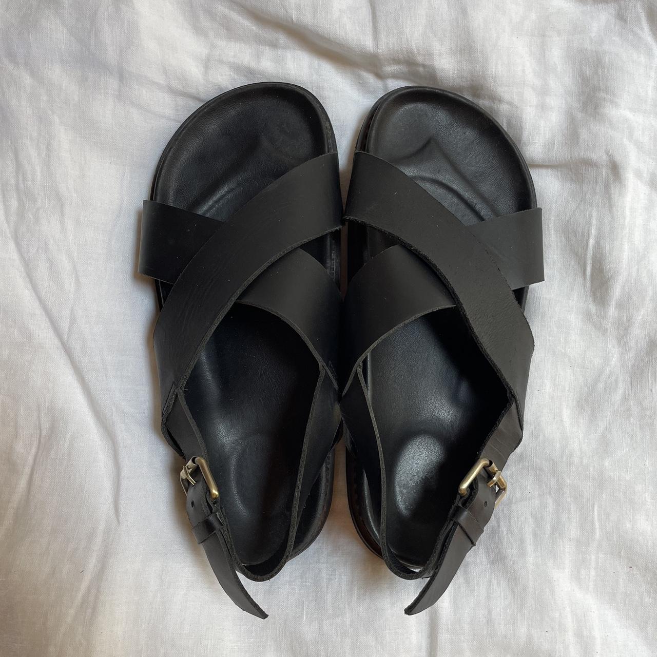 Liberte leather Capri sandals Perfect condition... - Depop