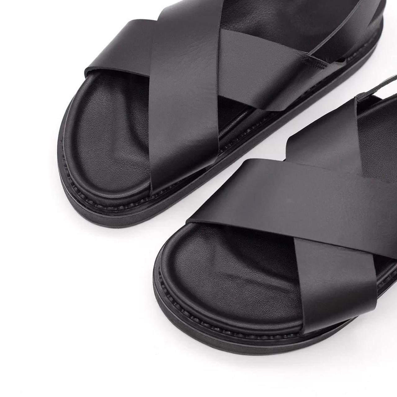 Liberte leather Capri sandals Perfect condition... - Depop