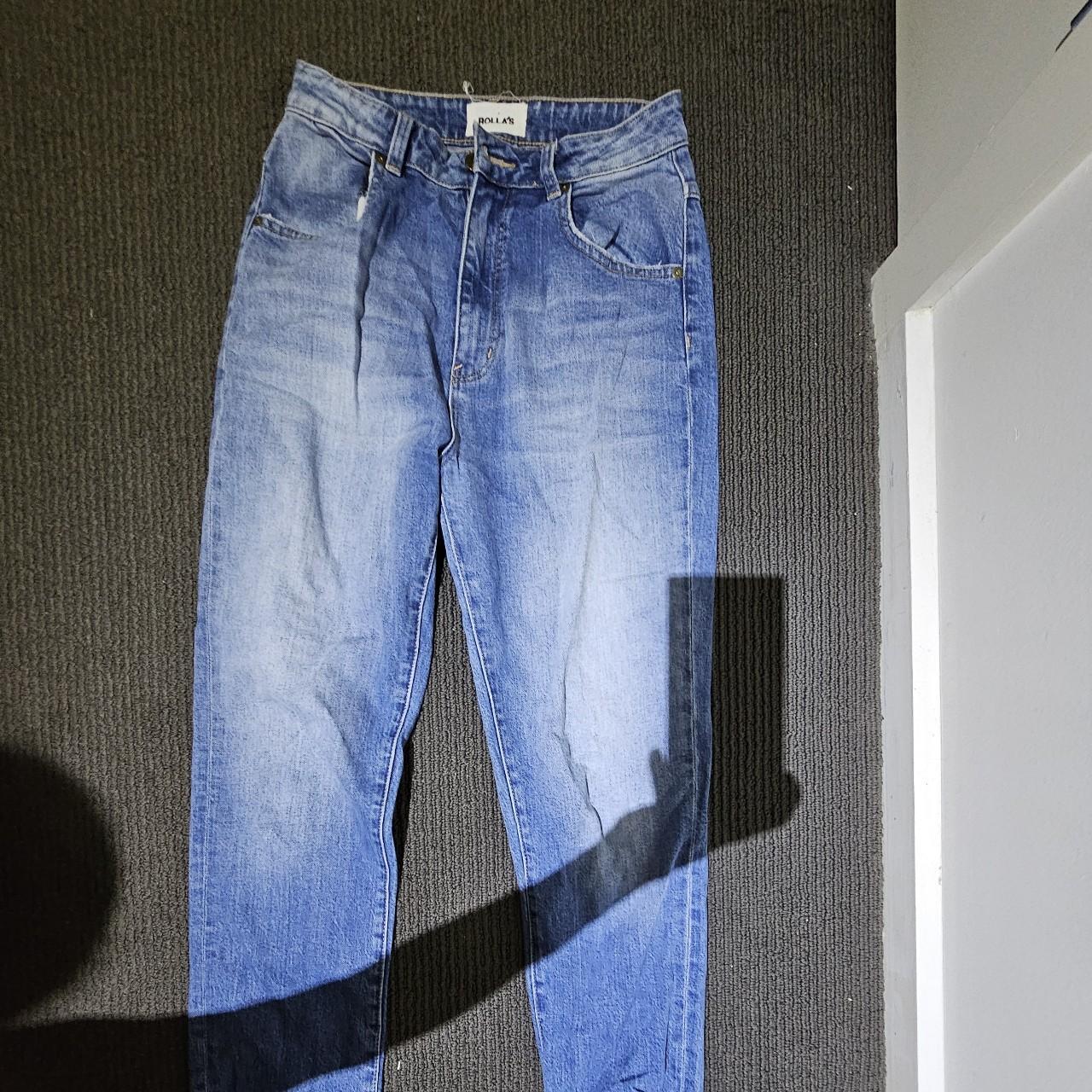 Rollers dusters Jeans In good condition Size Aussie 9 - Depop